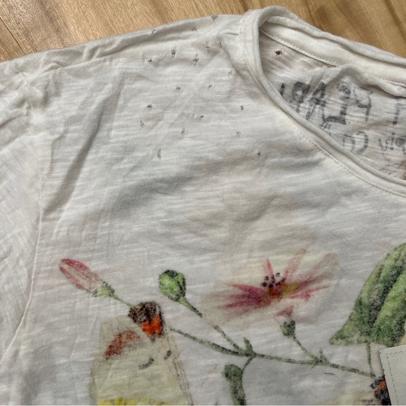 NWT MAGNOLIA PEARL Profound Responsibility Butterfly T Tee Shirt NEVER Worn OS - Picture 4 of 13